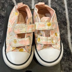 Toddler constellation converse sneakers